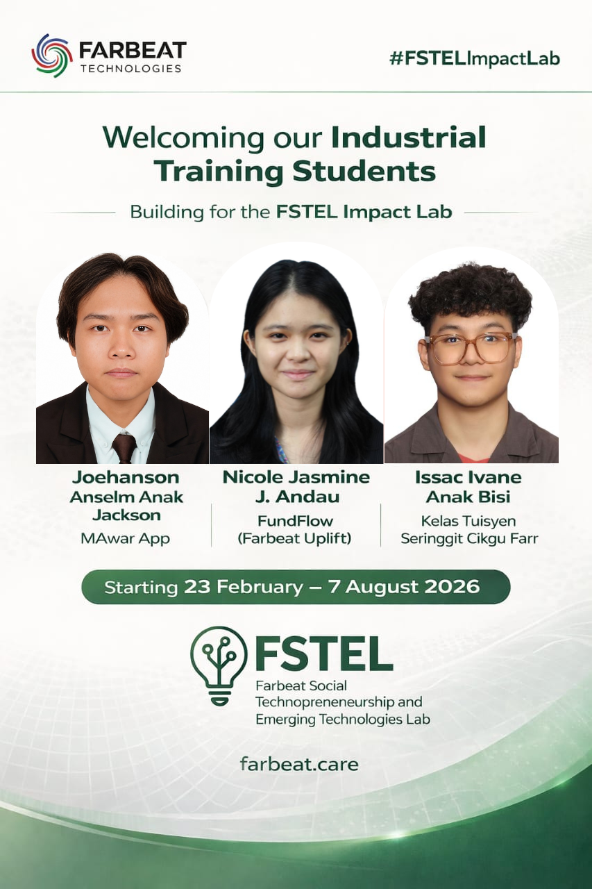 UniTrack students developing FSTEL Platform